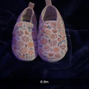 Floral Pink Kids Shoes